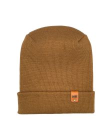 HAAKWEAR Theta-Stitch Cuffed Beanie - Designed and Made in USA (Patent Pending Design) - Camel Brown