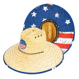 Americano Straw Lifeguard Hat