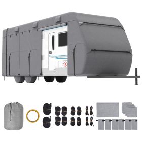 VEVOR Trailer Travel RV Cover 22-24 ft Class A Camper Cover Non-Woven Fabric
