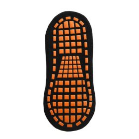 5 Pairs adults Anti-Slip Sock trampoline Sock Cotton Breathable Short Socks Elasticity Sport Boy Girl Outside Child Socks (Color: Black, size: Adult)