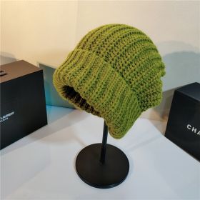 Simple Multi Color Big C Letter Winter Hat Women Winter Unisex Beanie Cap Outdoor Thick Warm Hip hop Sport Ski Knitted Hats (Color: 0.28, size: Adult)