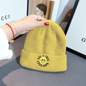 Simple Multi Color Big C Letter Winter Hat Women Winter Unisex Beanie Cap Outdoor Thick Warm Hip hop Sport Ski Knitted Hats (Color: 036, size: Adult)