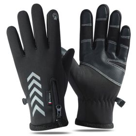Winter Gloves Waterproof Thermal Touch Screen Thermal Windproof Warm Gloves Cold Weather Running Sports Hiking Ski Gloves (Color: 011, size: XL)