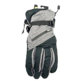 C9 Champion 2pc Men's Waterproof Ski Gloves with Zipper Pocket (size: M/L)